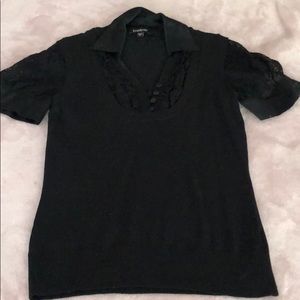 Bebe Blouse with attached vest